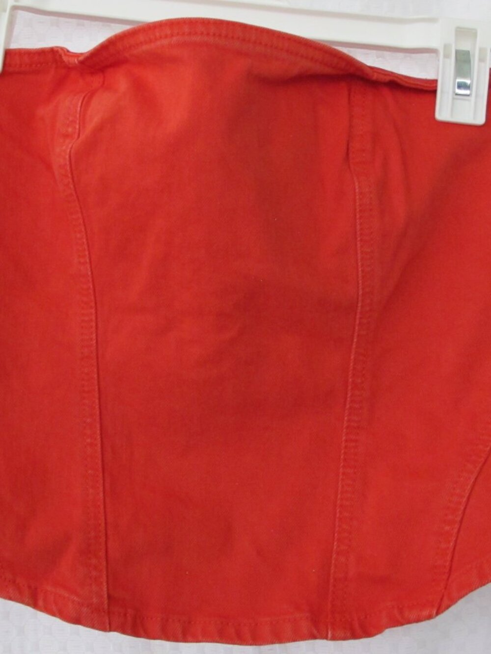 Universal Thread Red Denim Tube Top